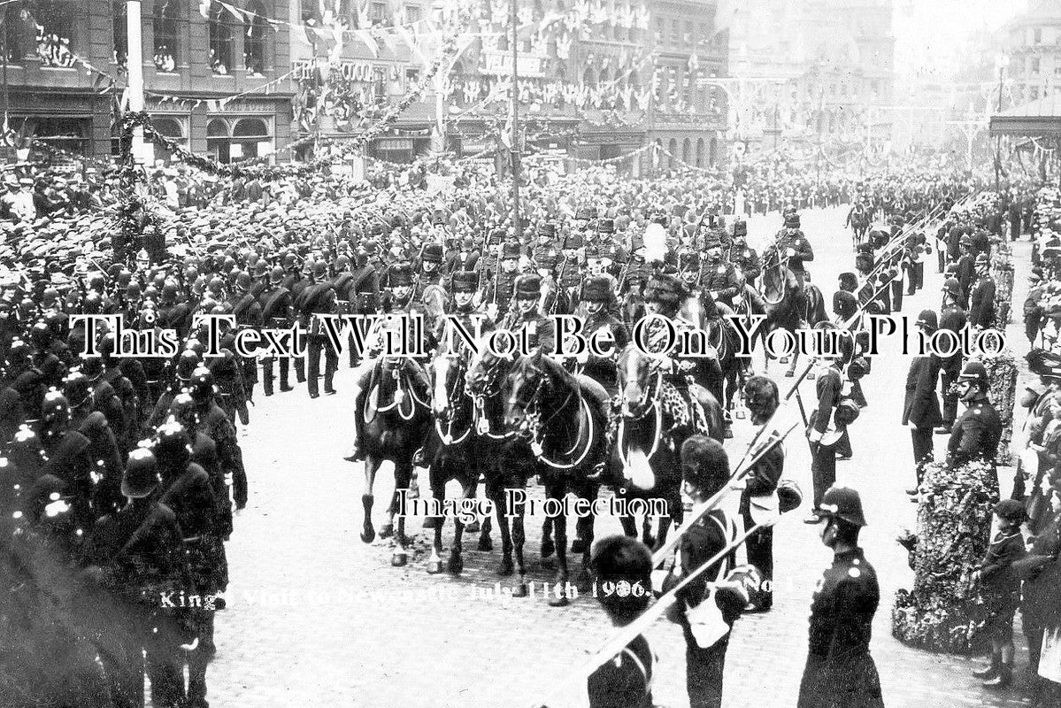 NO 1089 - Northumberland Hussars, Royal Visit To Newcastle Upon Tyne 1906