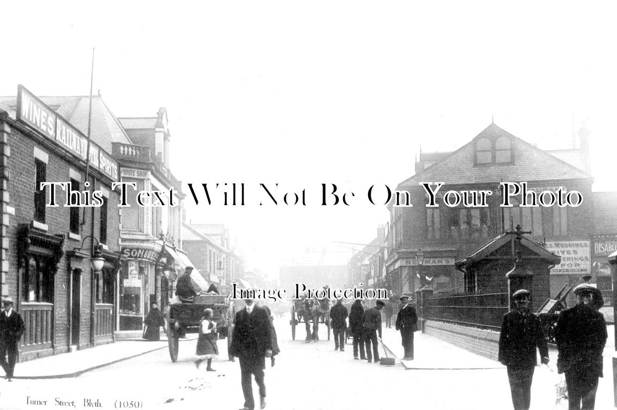 NO 1094 - Turner Street, Blyth, Northumberland c1915