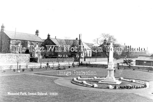 NO 1095 - Memorial Park, Seaton Delaval, Northumberland