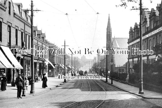 NO 1101 - Heaton Road, Newcastle Upon Tyne, Northumberland c1911