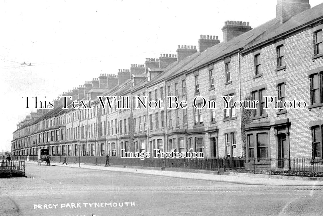 NO 1172 - Percy Park, Tynemouth, Northumberland c1908