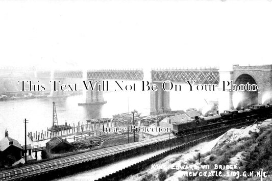 NO 1174 - King Edward VII Bridge, Newcastle Upon Tyne, Northumberland