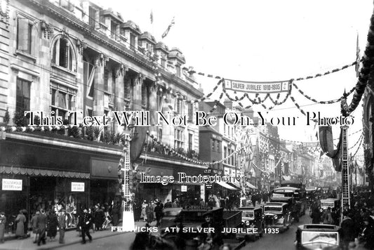 NO 1185 - Fenwicks Store, Silver Jubilee 1935, Newcastle, Northumberland