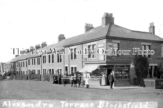 NO 1196 - Alexandra Terrace, Stocksfield, Northumberland c1912