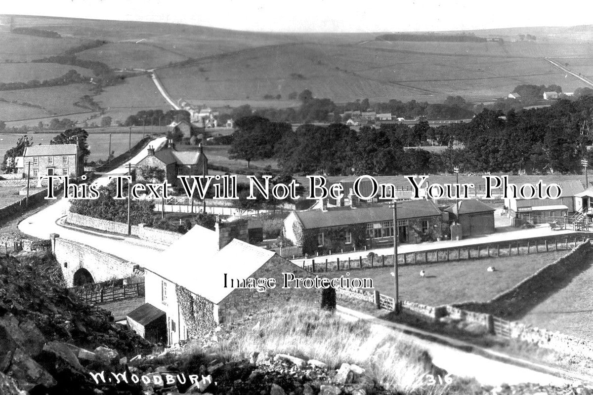 NO 1198 - West Woodburn Railway Station, Northumberland c1926