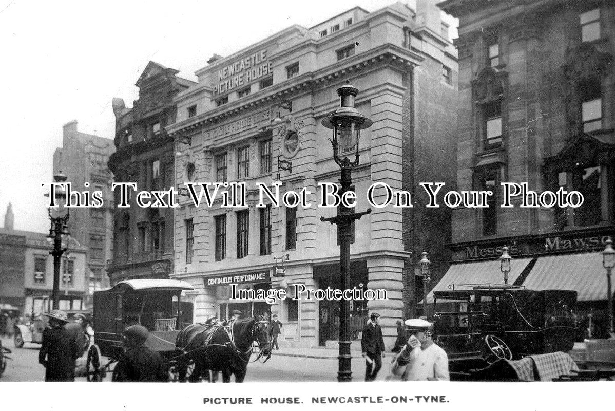 NO 1209 - Picture House, Grey Street, Newcastle Upon Tyne c1917