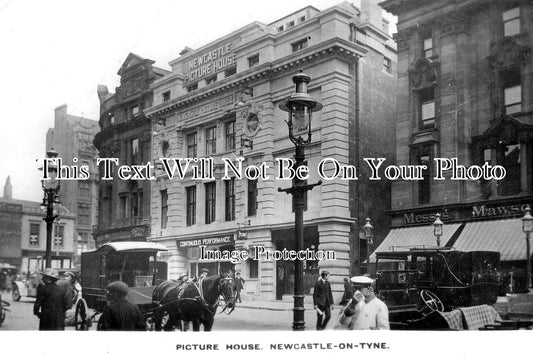 NO 1209 - Picture House, Grey Street, Newcastle Upon Tyne c1917