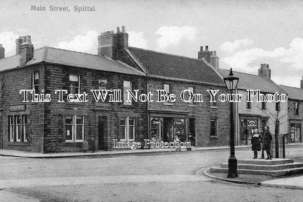 NO 122 - Main Street, Spittal, Northumberland c1913