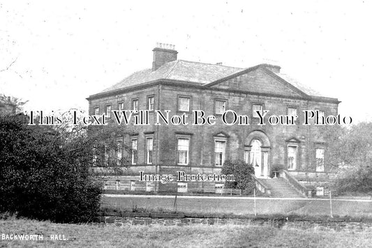 NO 1267 - Backworth Hall, Duke Of Northumberland, Ashington c1904