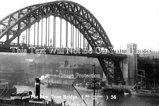NO 1269 - The New Tyne Bridge, Northumberland 1928