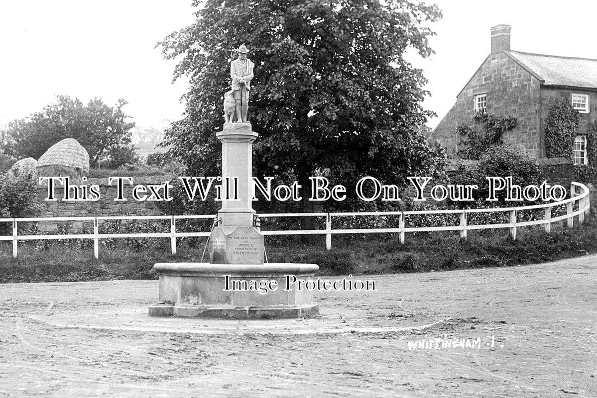 NO 1270 - Whittingham War Memorial, Northumberland c1913