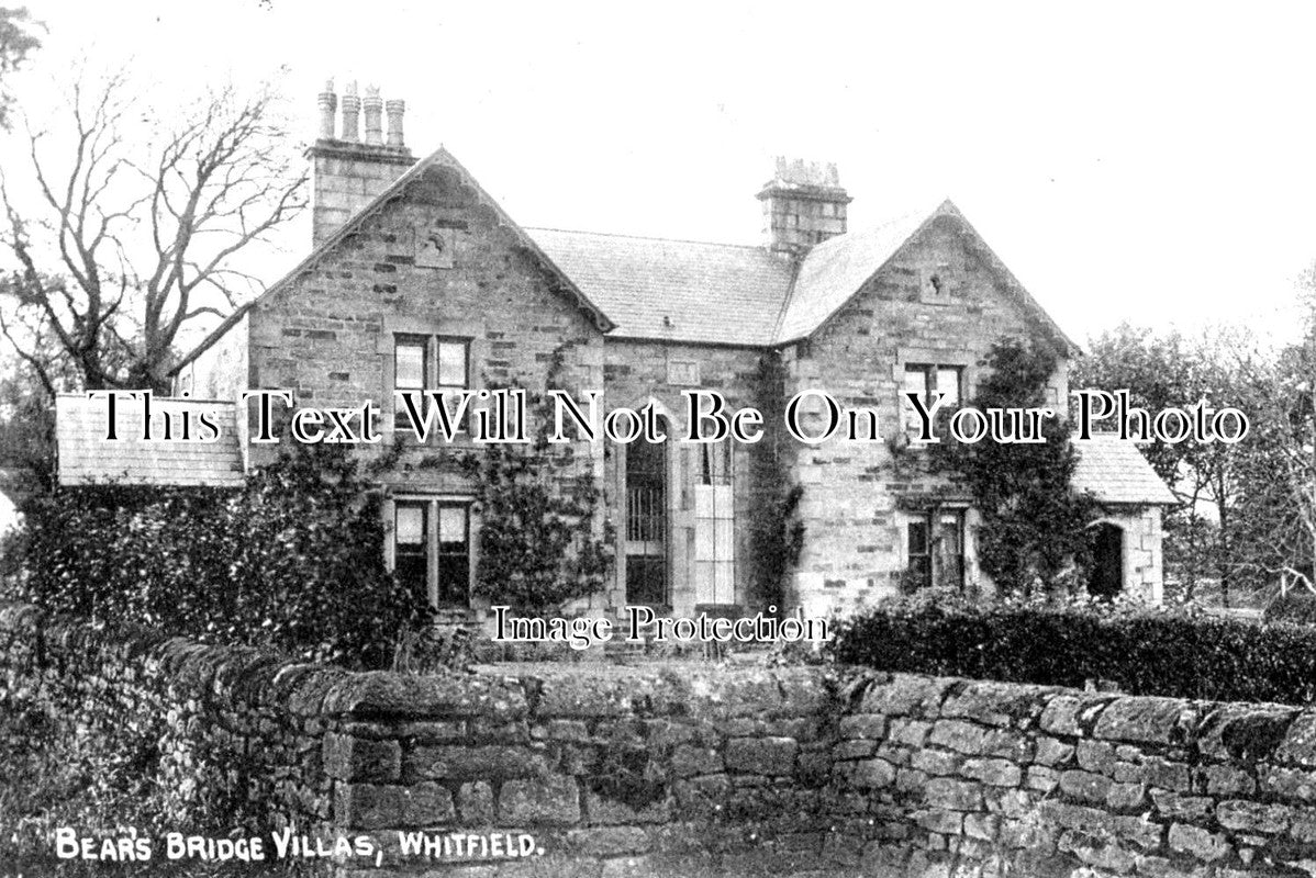NO 1274 - Bearsbridge Villas, Whitfield, Northumberland c1907
