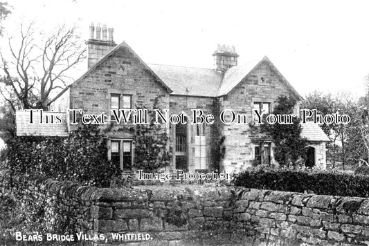NO 1274 - Bearsbridge Villas, Whitfield, Northumberland c1907