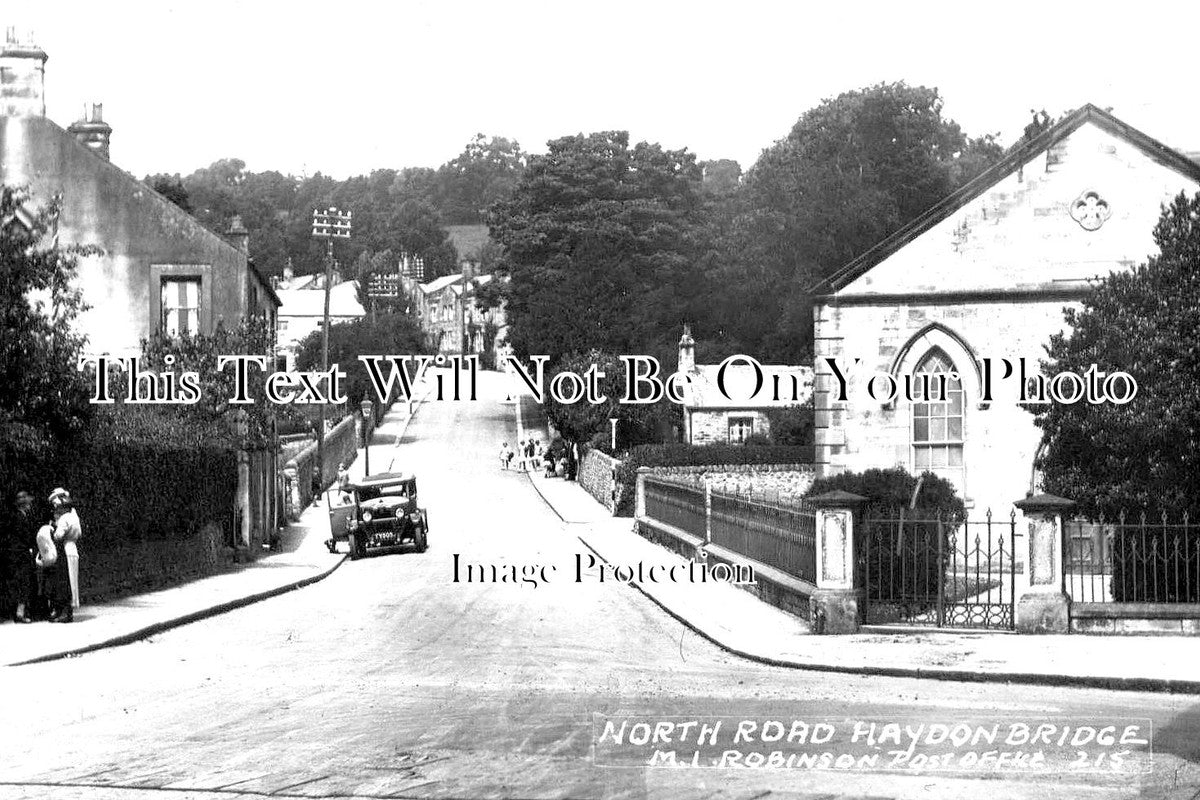 NO 1290 - North Road At Haydon Bridge, Northumberland