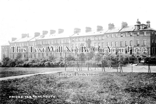 NO 1296 - Priors Terrace, Tynemouth, Northumberland c1908