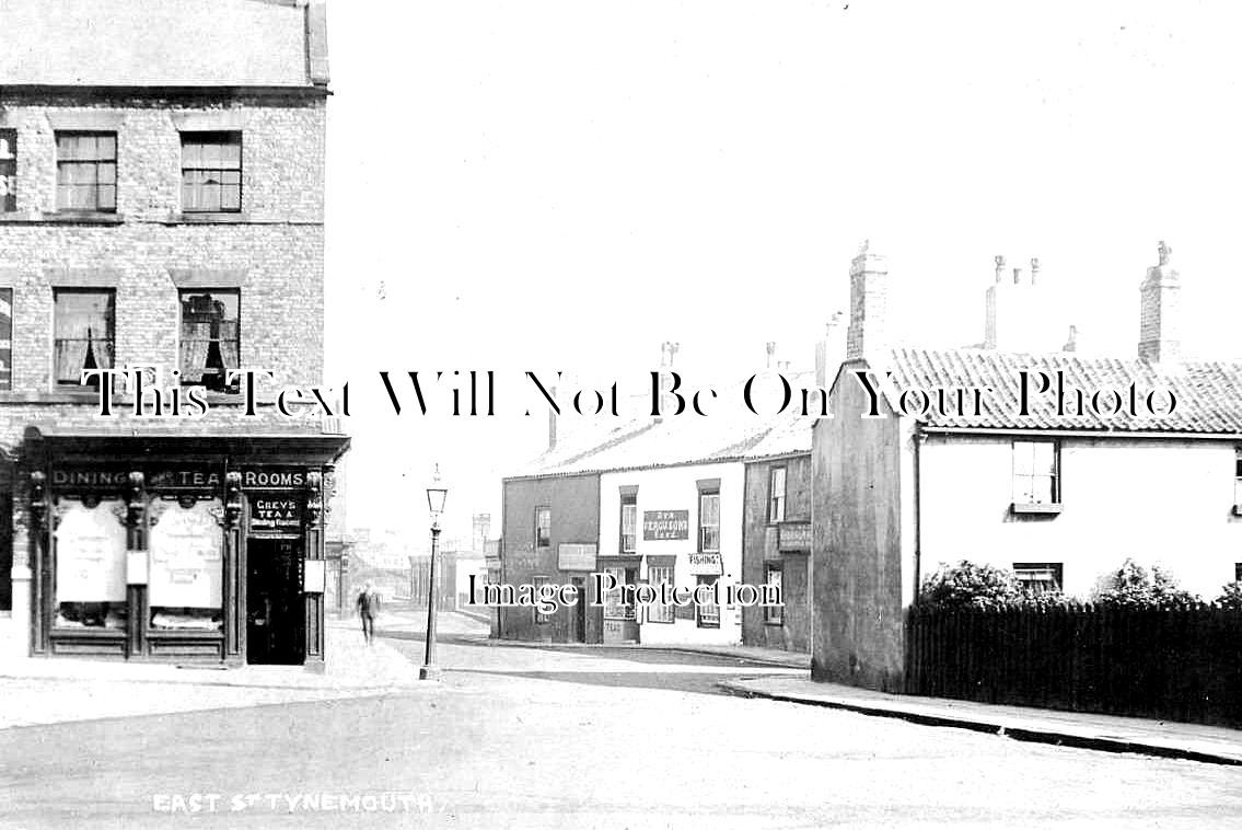 NO 1298 - East Street, Tynemouth, Northumberland c1908
