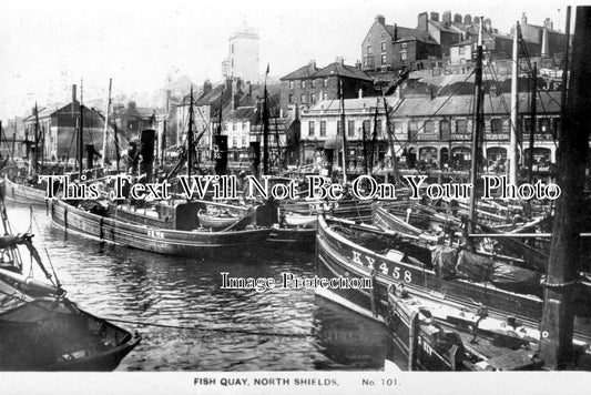 NO 131 - Fish Quay, North Shields, Northumberland