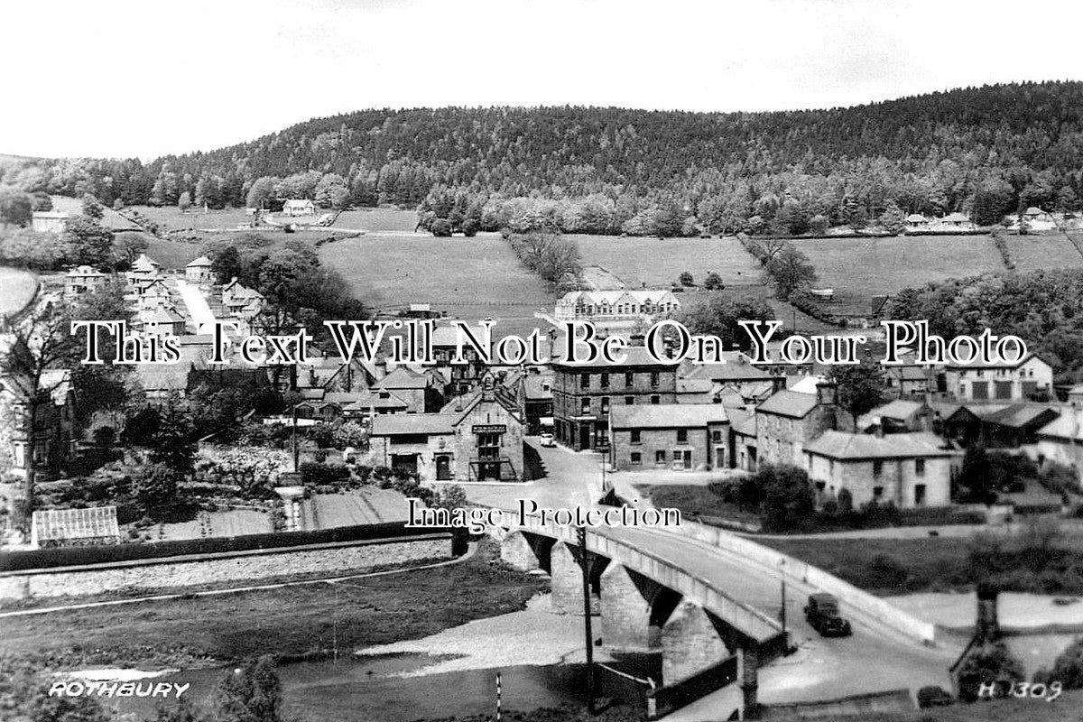 NO 1312 - Rothbury, Northumberland c1939