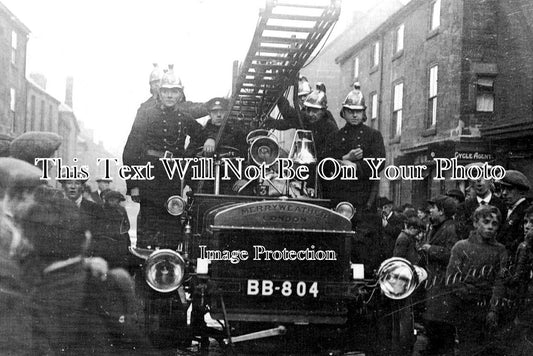 NO 1344 - Newgate Street Fire, Morpeth, Northumberland 1923