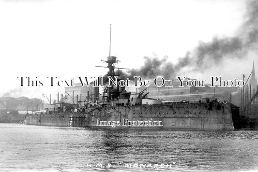 NO 1369 - Hms Monarch, Newcastle Upon Tyne, Northumberland