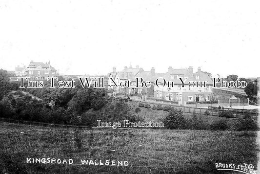 NO 1399 - Kings Road, Wallsend, Northumberland c1911