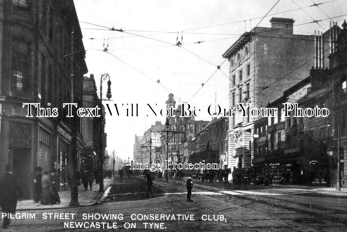 NO 1411 - Pilgrim Street, Newcastle Upon Tyne, Northumberland c1919