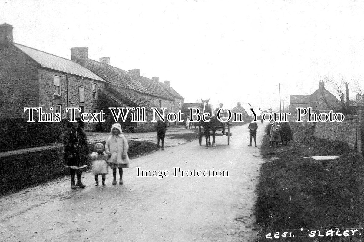 NO 1436 - The Rose & Crown, Slaley, Hexham, Northumberland c1914