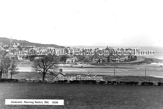 NO 1472 - Alnmouth Showing Battery Hill, Northumberland