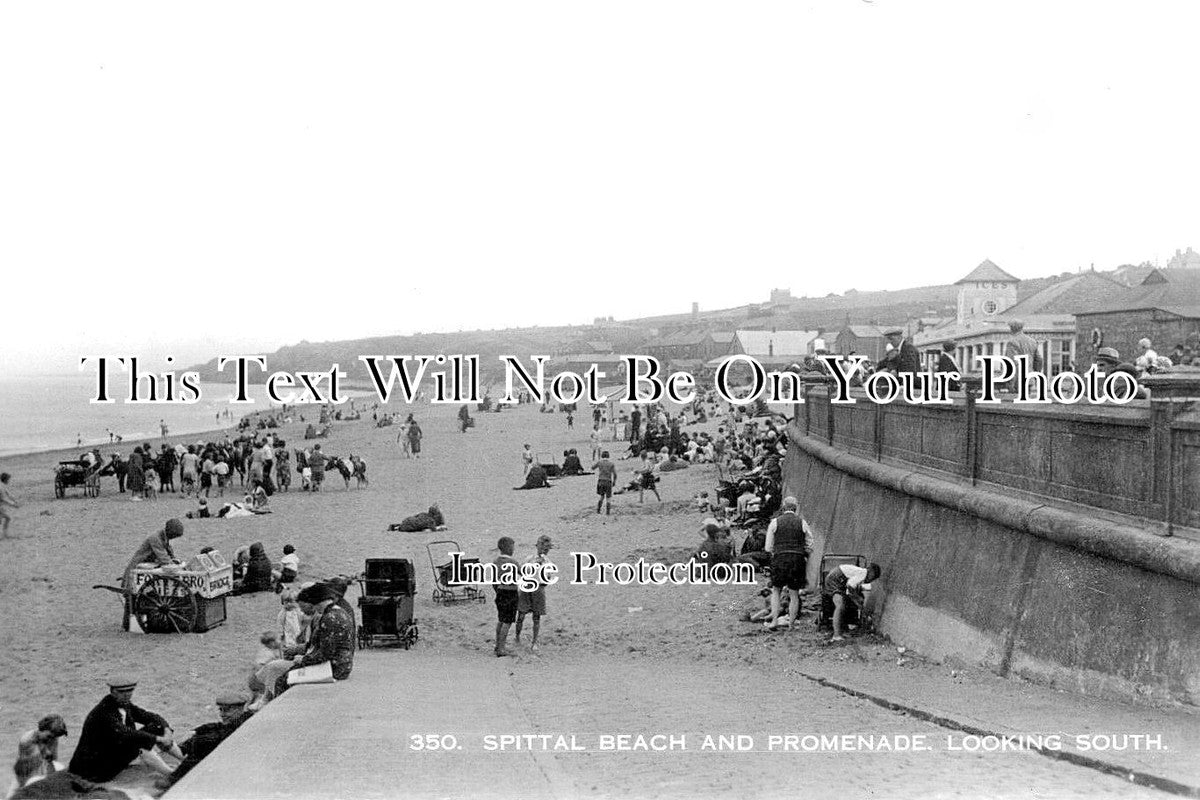 NO 1473 - Spittal Beach & Promenade, Northumberland – JB Archive