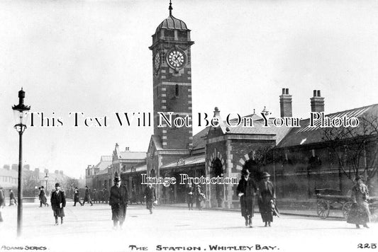 NO 1512 - Whitley Bay Railway Station, Newcastle, Northumberland c1912