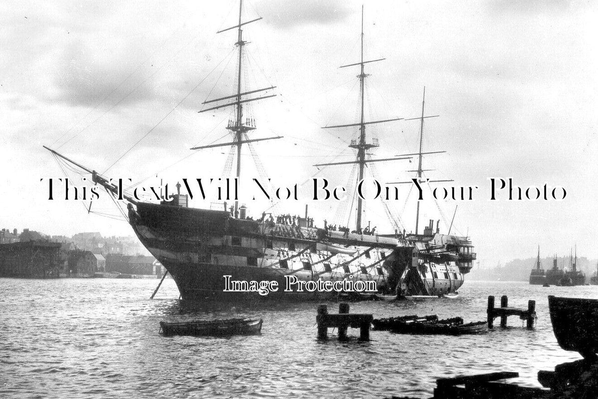 NO 1513 - Wellesley Training Ship, North Shields, Newcastle Upon Tyne 1914