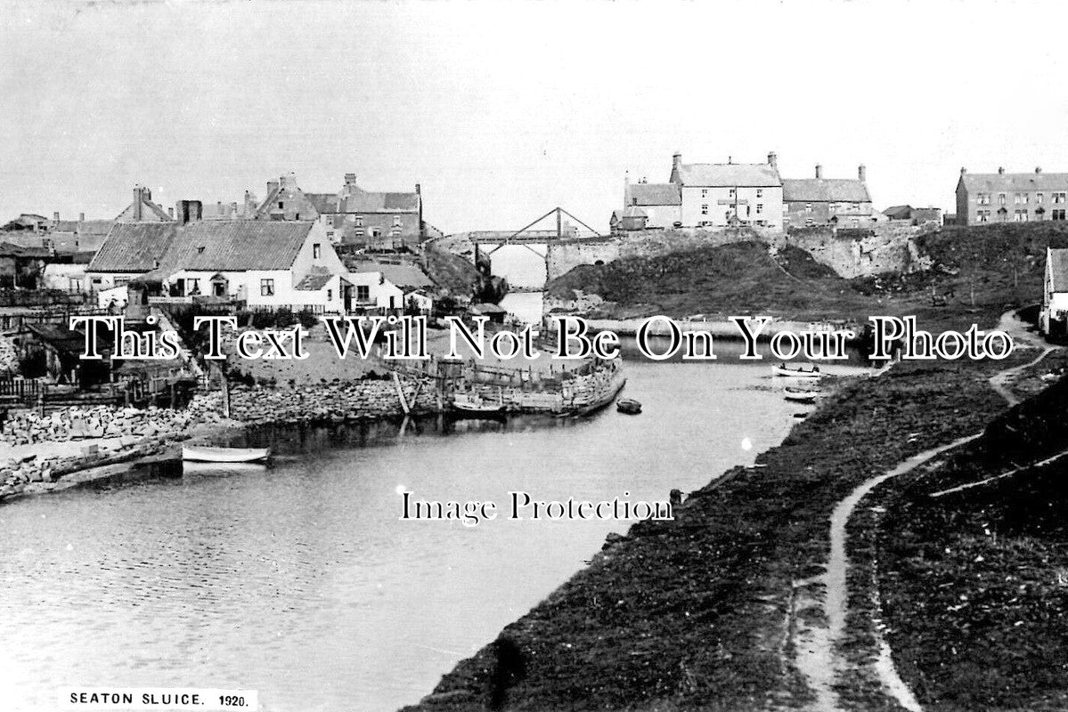 NO 1517 - Seaton Sluice, Northumberland c1927