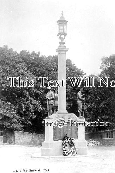NO 1522 - Alnwick War Memorial, Northumberland