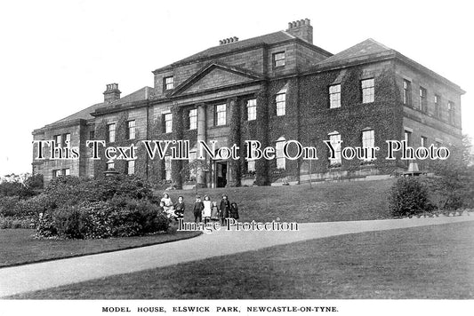 NO 1525 - Model House, Elswick Park, Newcastle Upon Tyne c1913