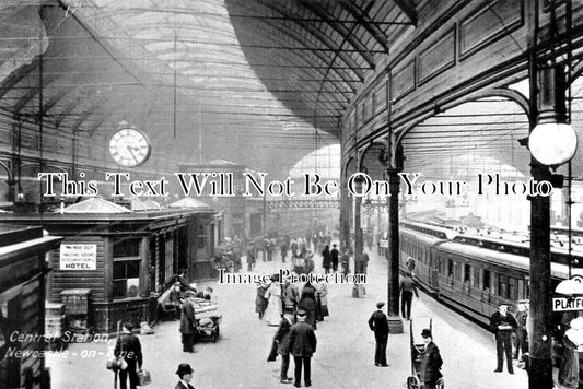 NO 1528 - Newcastle Central Station, Northumberland c1912