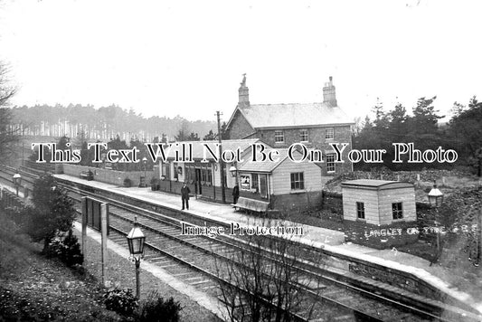 NO 1542 - Langley On Tyne Railway Station, Northumberland