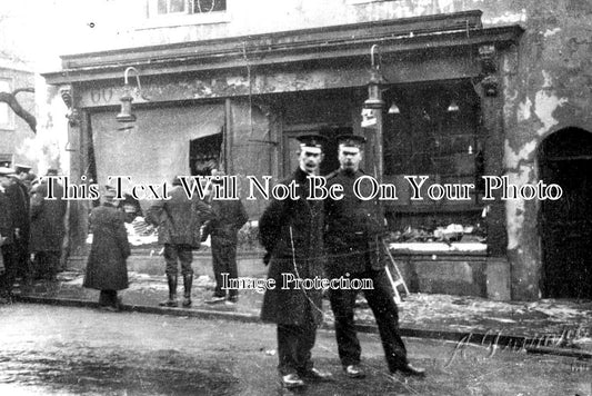 NO 1547 - Newgate Street Fire, Morpeth, Northumberland 1923