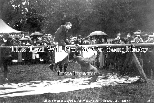 NO 1562 - Pillow Fight, Swinburn, Barrasford, Hexham, Northumberland 1911