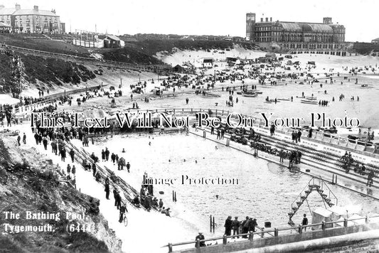NO 1564 - The Bathing Pool, Tynemouth, Newcastle Upon Tyne c1925