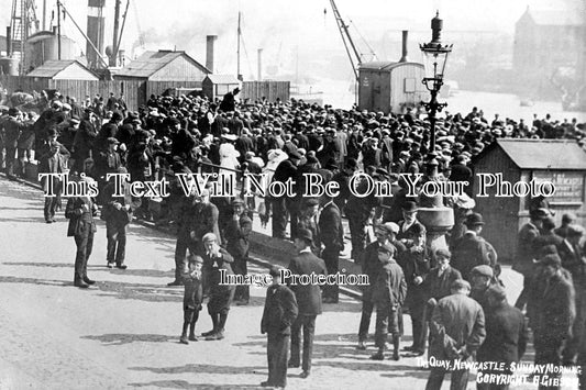 NO 157 - Sunday Market, The Quay, Newcastle, Northumberland