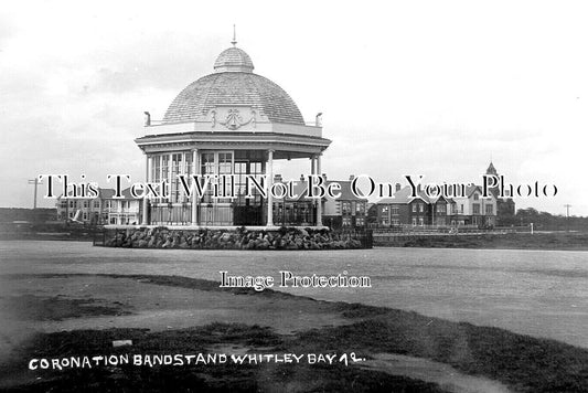 NO 1580 - Coronation Bandstand, Whitley Bay, Tyne & Wear, Northumberland