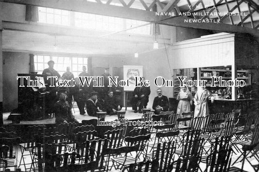 NO 1582 - Newcastle YMCA Naval & Military Hostel, Northumberland 1916