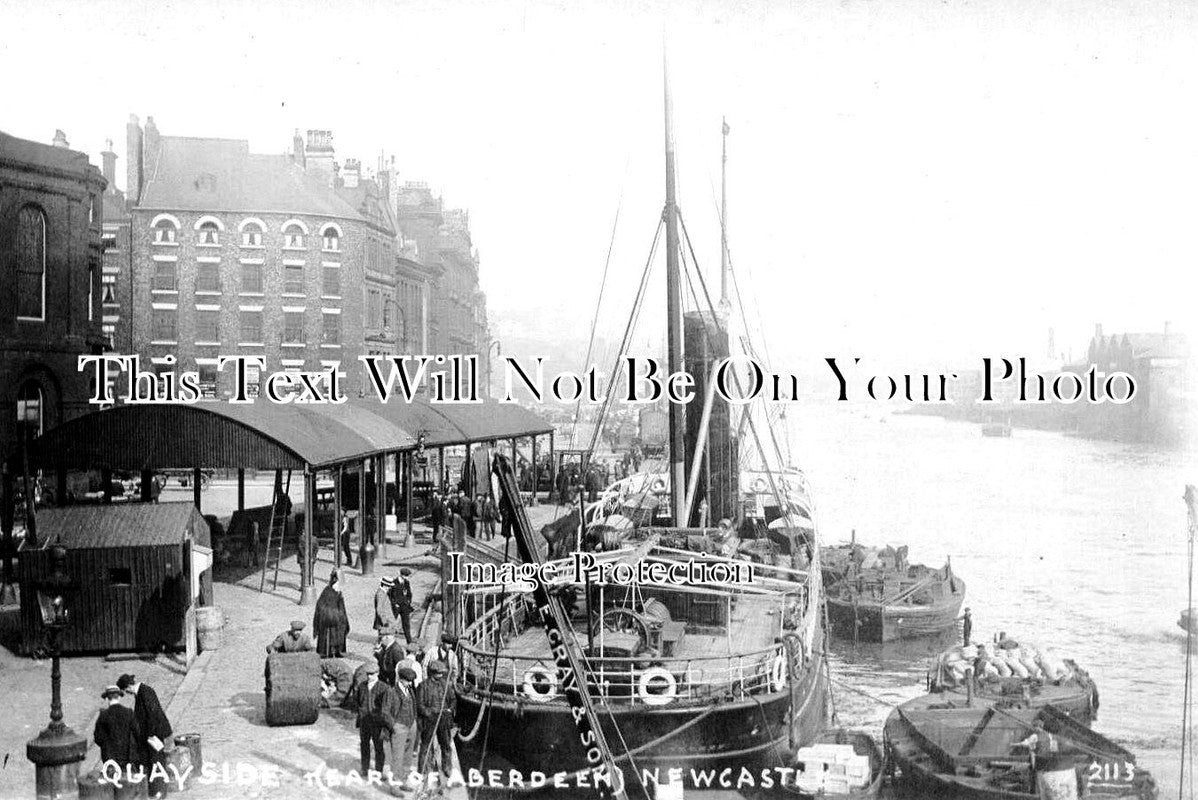 NO 1594 - Quayside, Earl of Aberdeen, Newcastle Upon Tyne Docks
