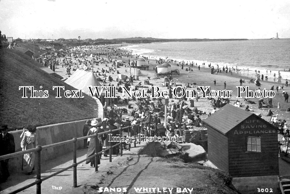 NO 1617 - Sands Whitley Bay, Northumberland