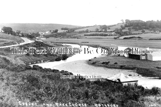 NO 1632 - River Coquet & Racecourse, Rothbury, Northumberland