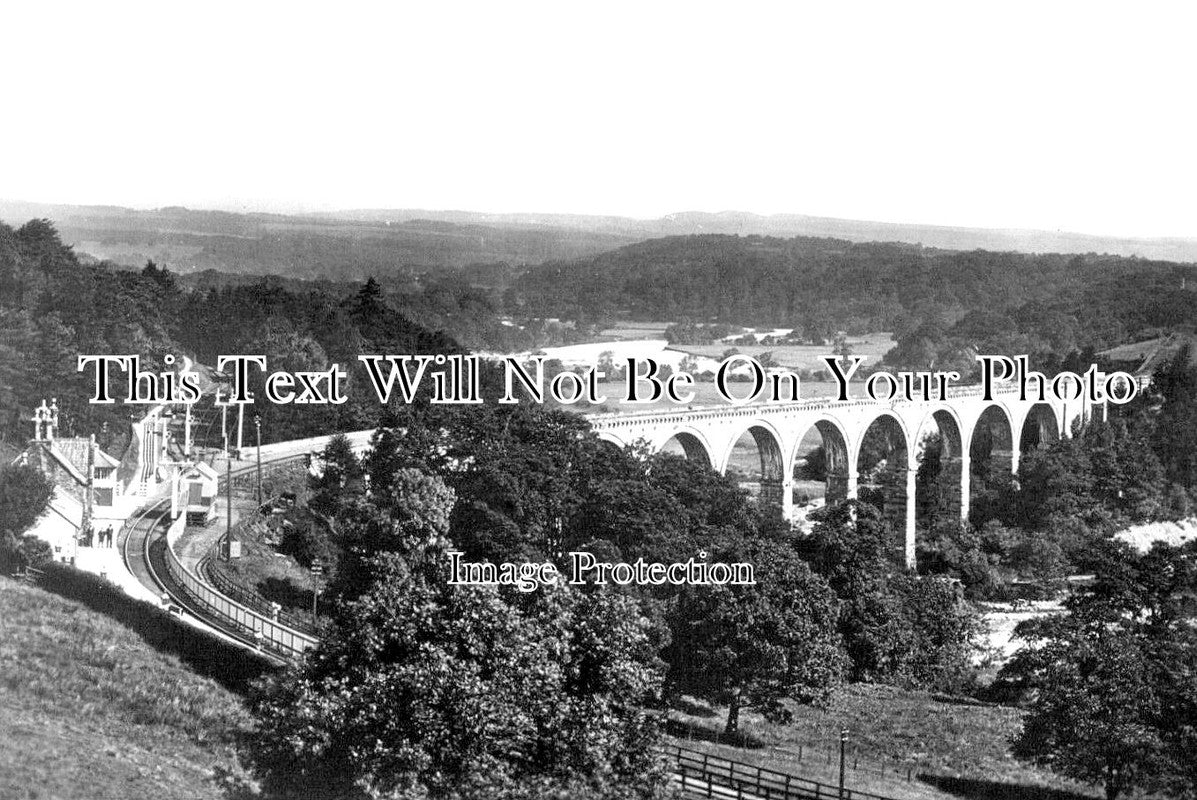 NO 1682 - Lambley Railway Station & Viaduct, Northumberland