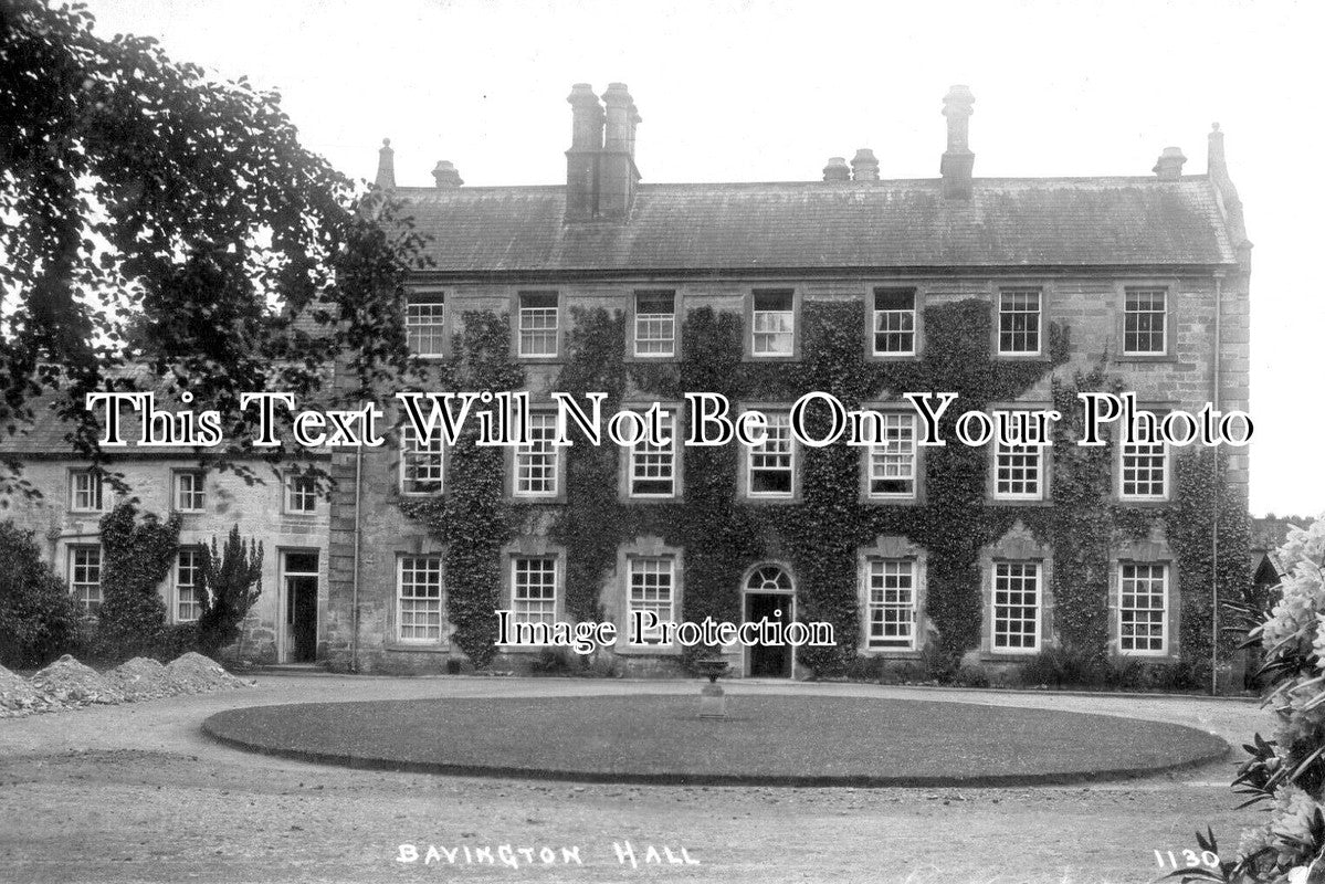 NO 1700 - Bavington Hall, Capheaton, Northumberland c1924