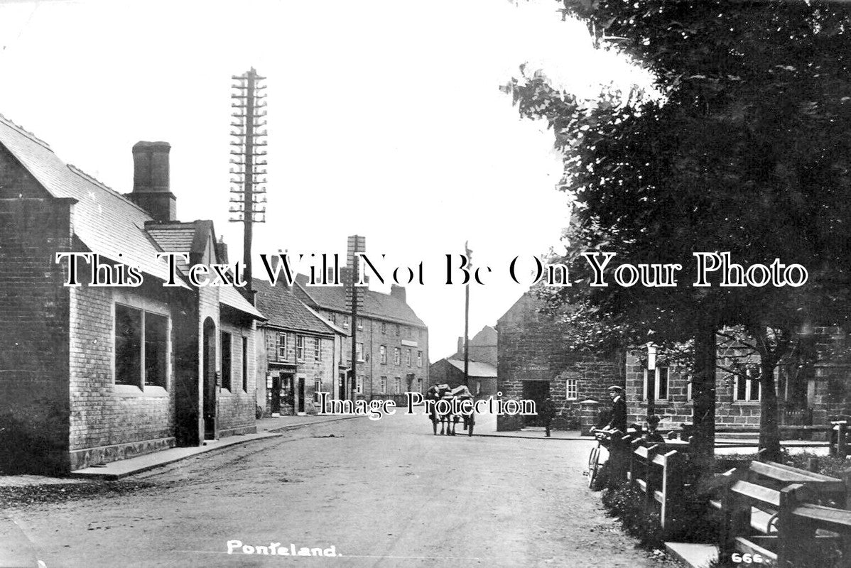 NO 1705 - Ponteland, Northumberland c1915