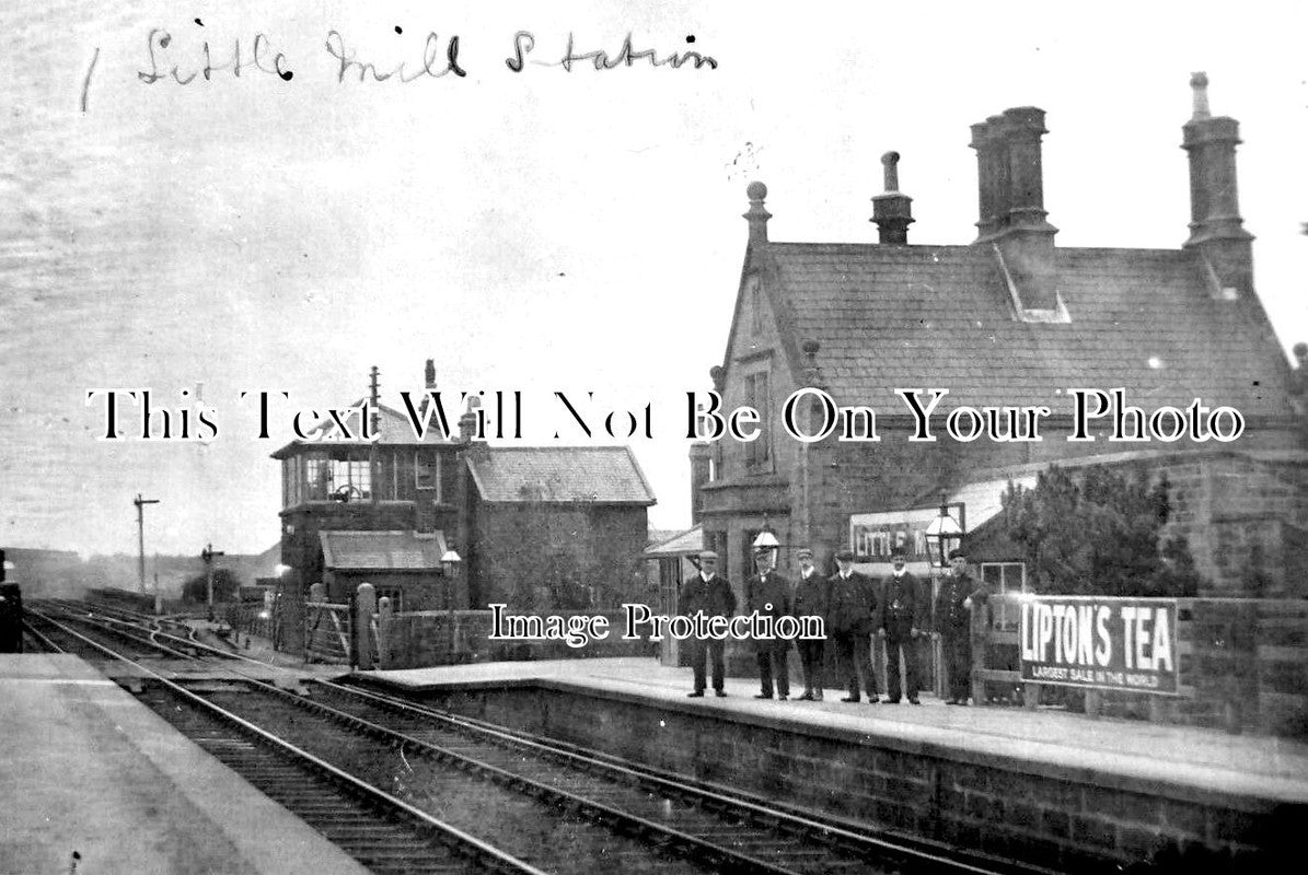 NO 1713 - Little Mill Railway Station, Northumberland