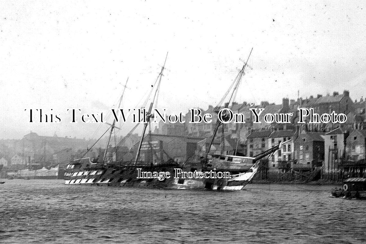 NO 1720 - Welesley Training Ship Burnt Shell, North Shields